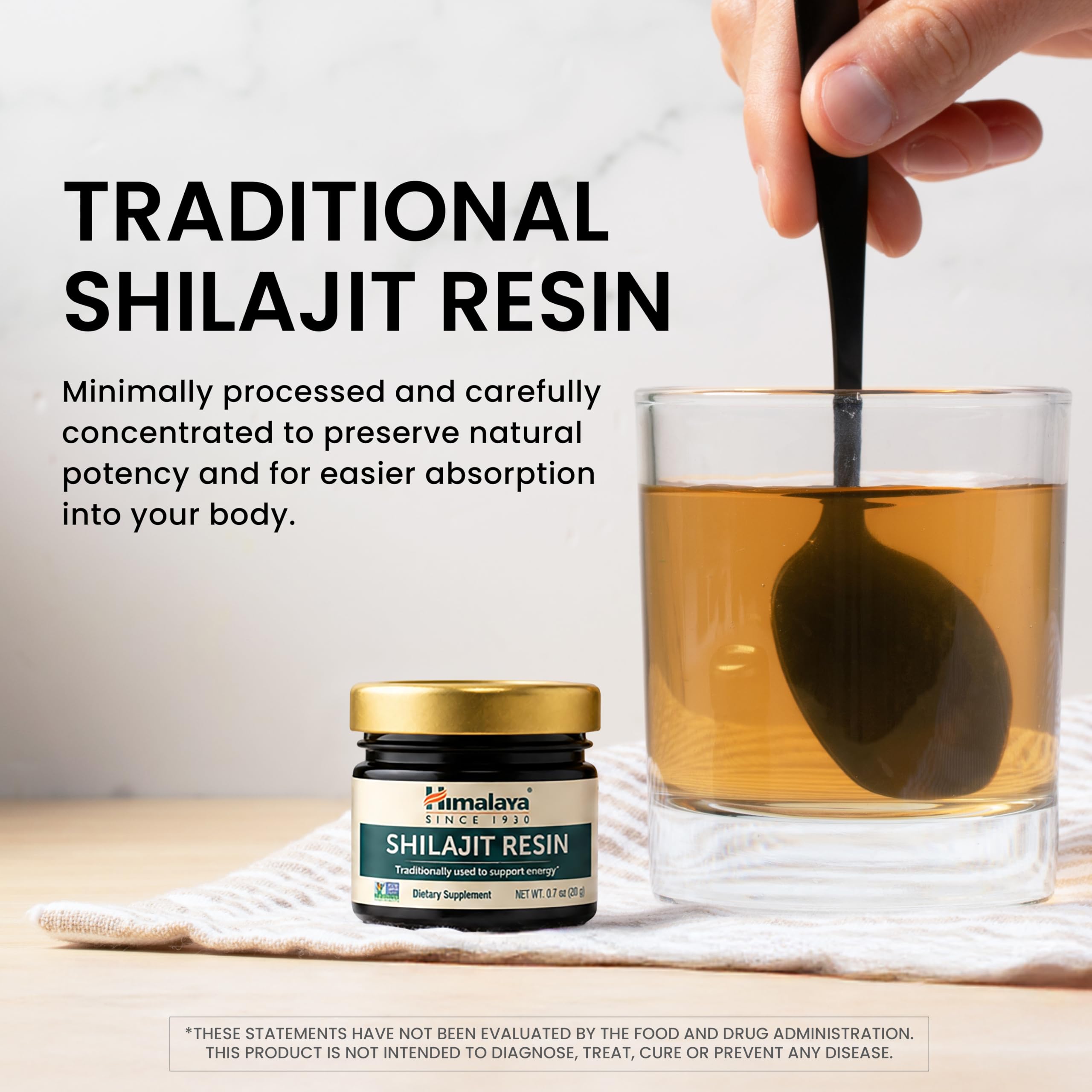 Himalaya Shilajit Resin, 60% Fulvic Acid, 0.7 oz Glass Jar, 40 Day Supply — Amazon image 5