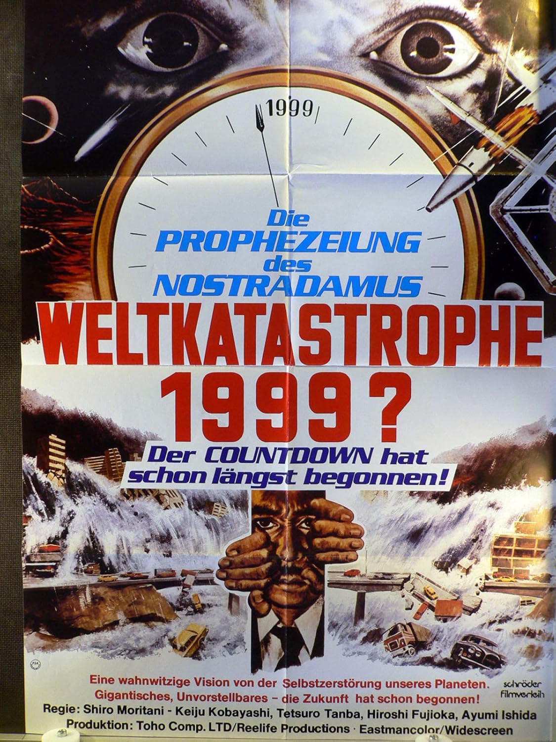 Amazon.de Weltkatastrophe 1999? Filmposter A1 84x60cm gefaltetG1