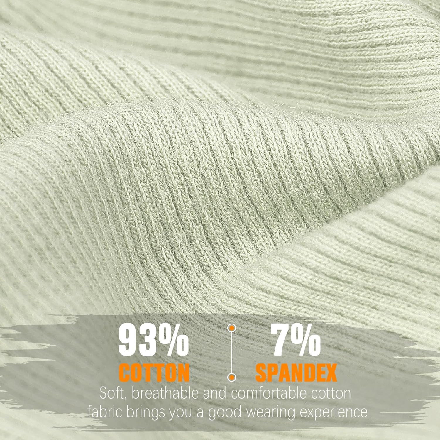 Slouchy Beanie for Women, Mens Soft Cotton Beanie Hat, Double Layer Windproof Skull Cap for All Seasons - Image 2