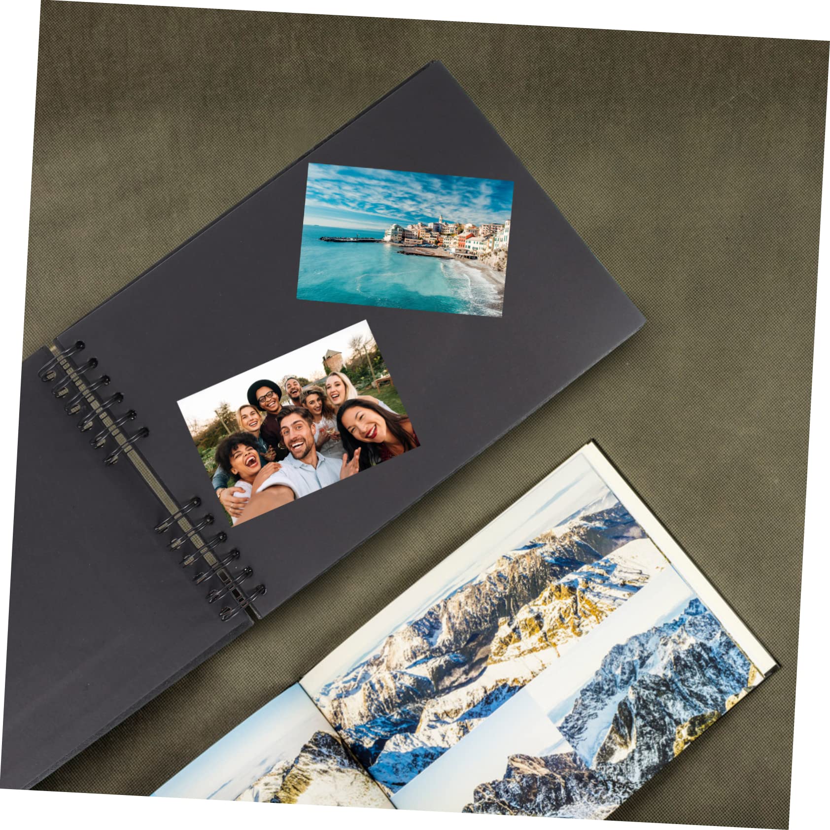 Álbum De Fotos Ligero Portafotos Personalizable Para Recortes Ventana Álbum De Recortes Cinta Para Padres Hijos