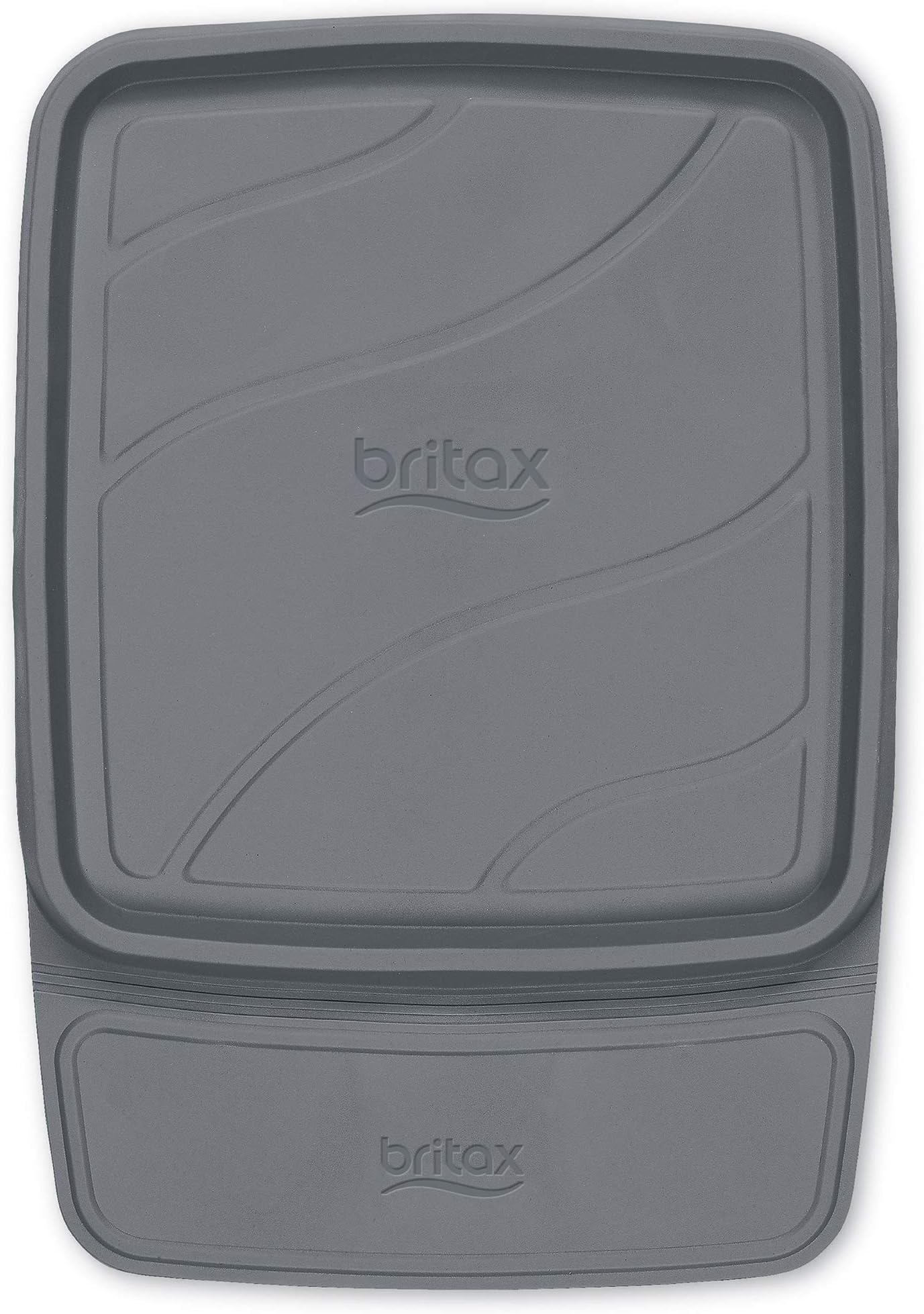 Britax Vehicle Seat Protector - Crash Tested + No Slip Grip + Waterproof Easy to Clean + Raised Edges Trap Spills and Debris