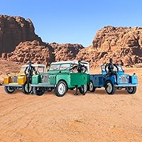 Vista 9 de BEEZRC FMS 1/12 RC Crawler Land Rover Series II RC RTR 4WD 2.4G Model Car Hobby RC Crawler RC Cars Offroad RC Truck Auto de control remoto con Azul