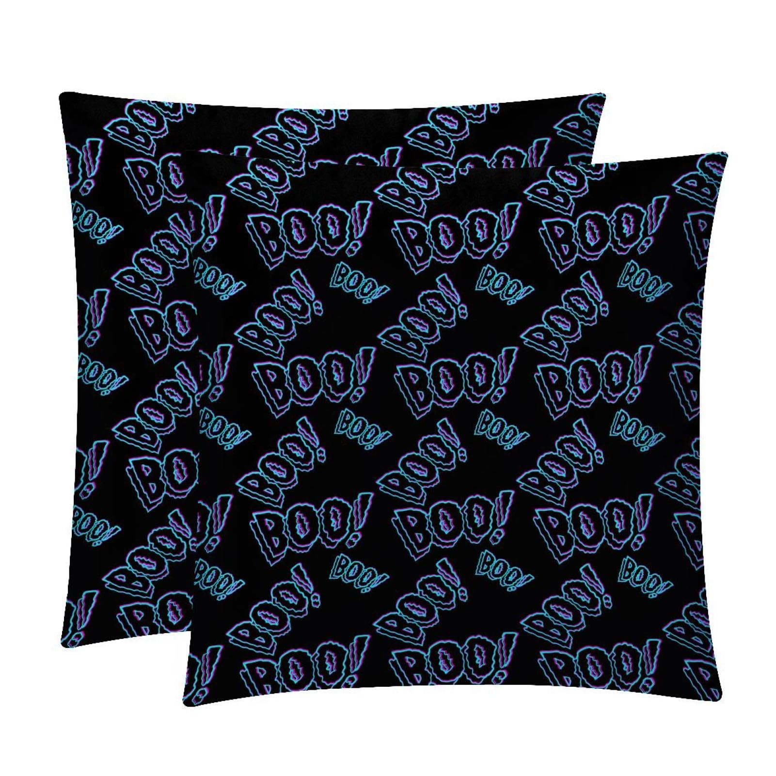 TDGKPZ Throw Pillow Covers 2 Pack Pillowcases Soft Cozy Pillow Cases For Couch Bed Sofa 40x40cm