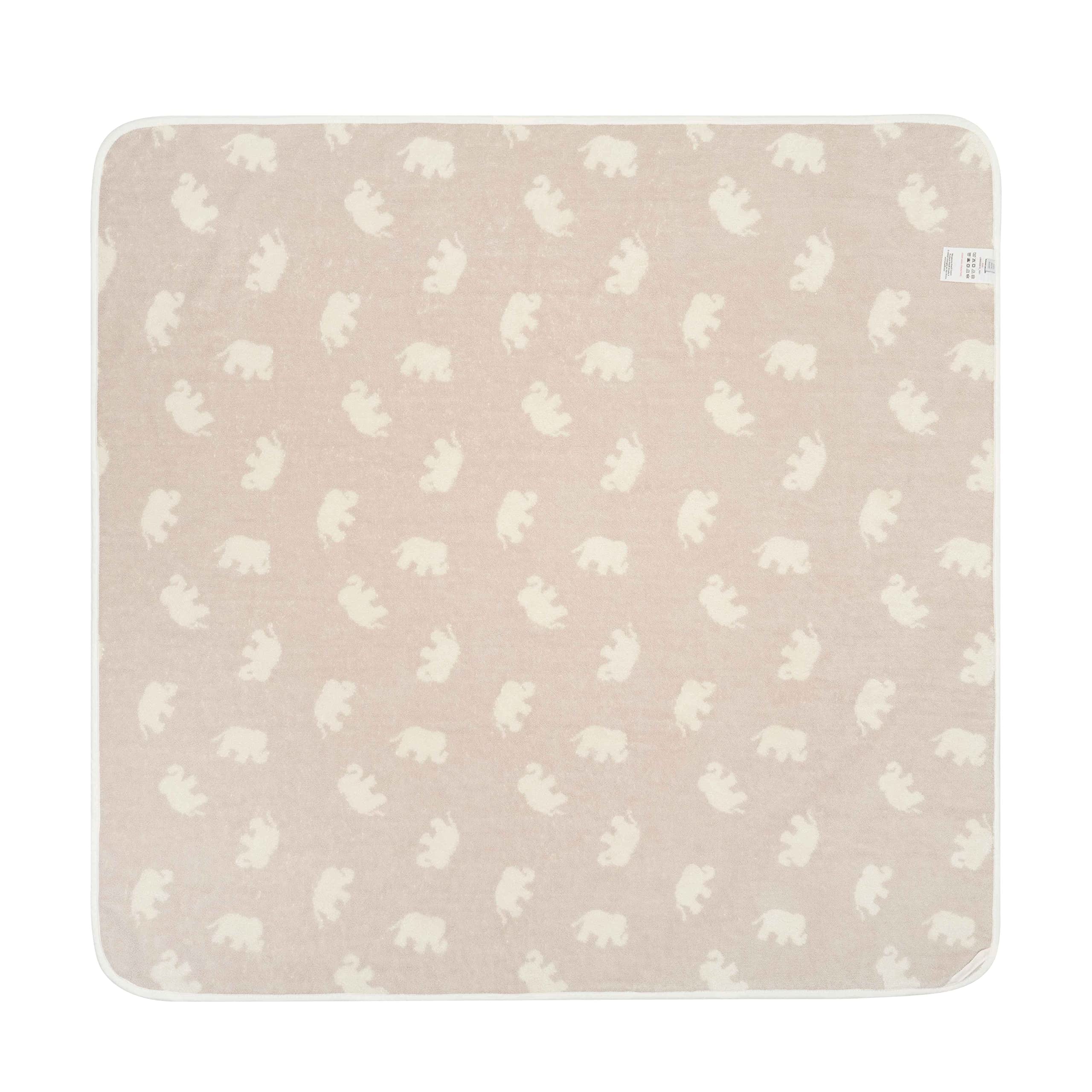 Steiff Mini Basic Badetuch con Kapuze, Cloud Dancer, One Size Ragazzi Unisex