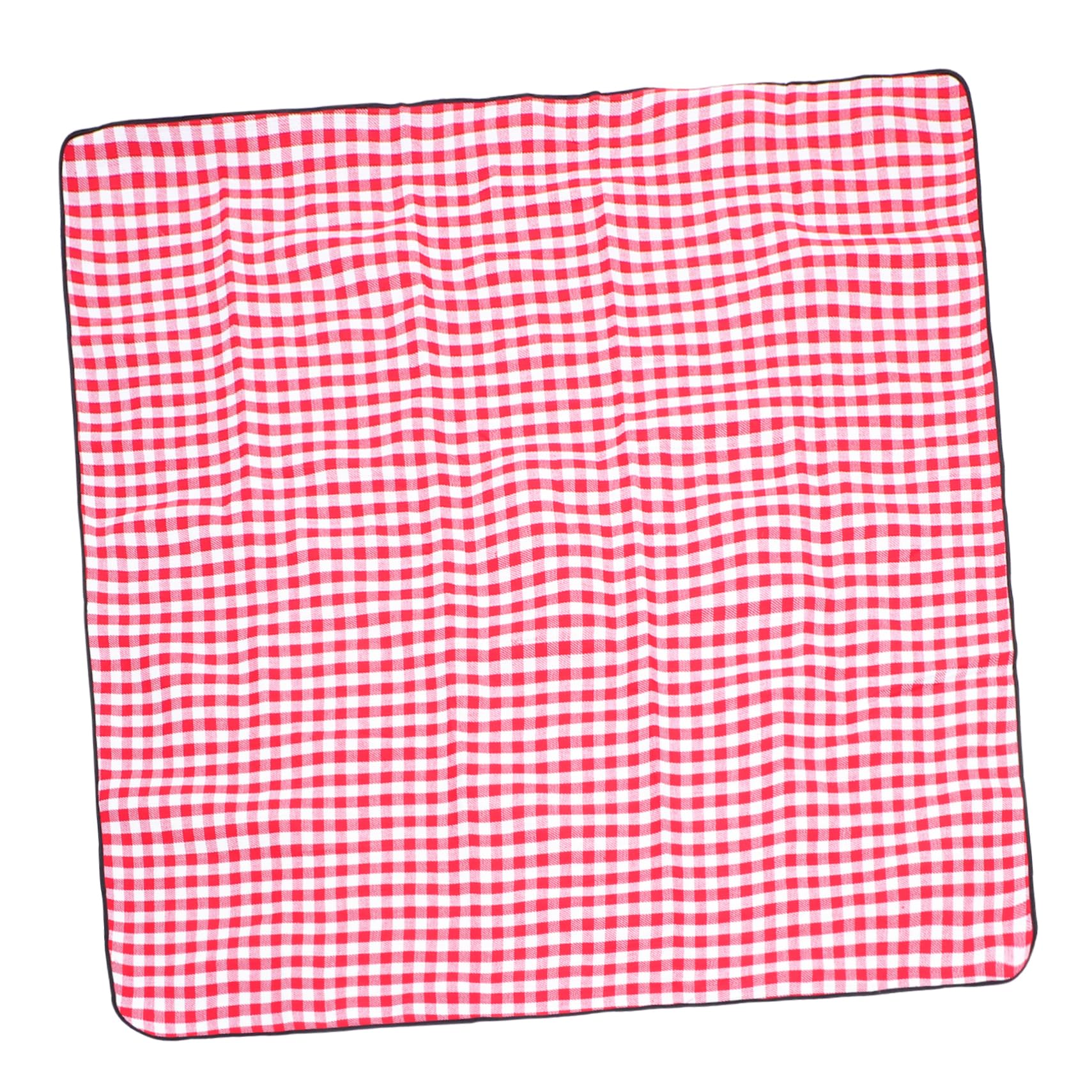 NAMOARLY 1 Pc Waterproof Picnic Mat Waterproof Floor Mat Beach Blankets for Sand Check Picnic Blanket Waterproof Outdoor Mat Picnic Mat Waterproof Acrylic Camping Mat Portable Red