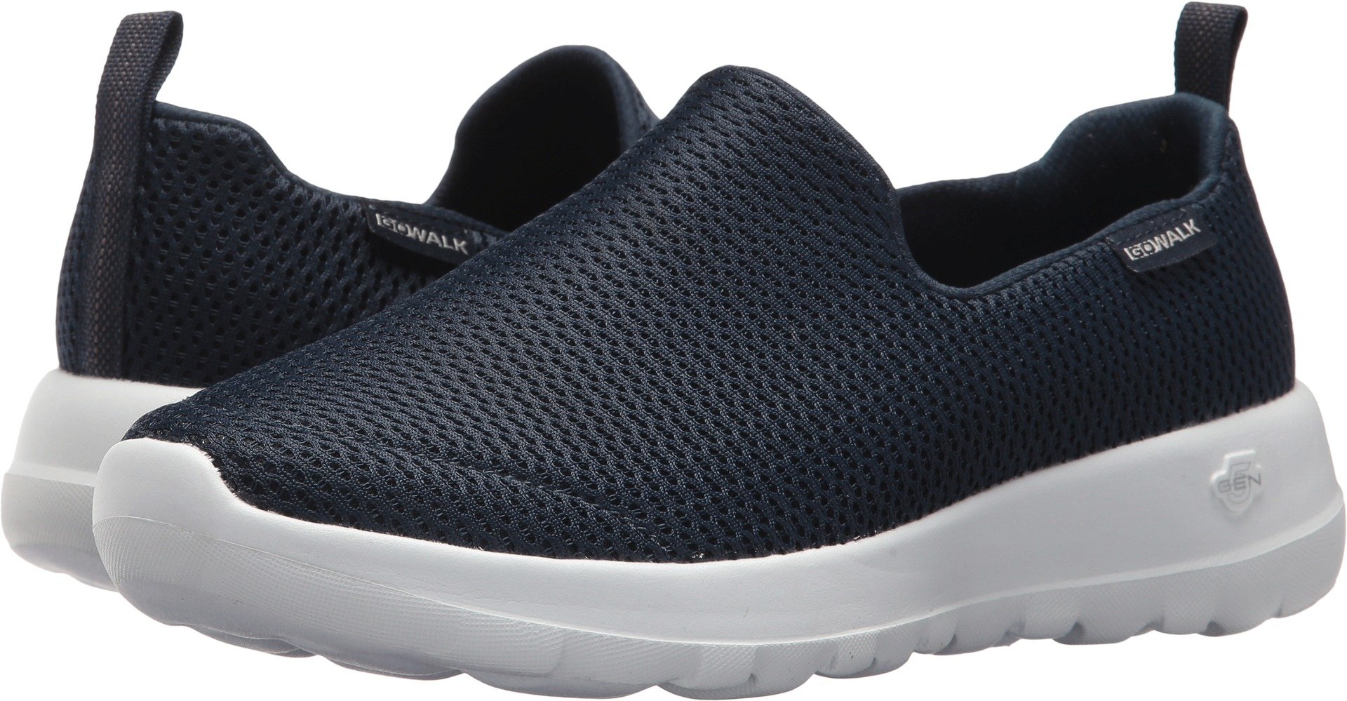 Skechers Go Walk Joy, Scarpe da Ginnastica Donna, Navy/White, 35 EU Larga