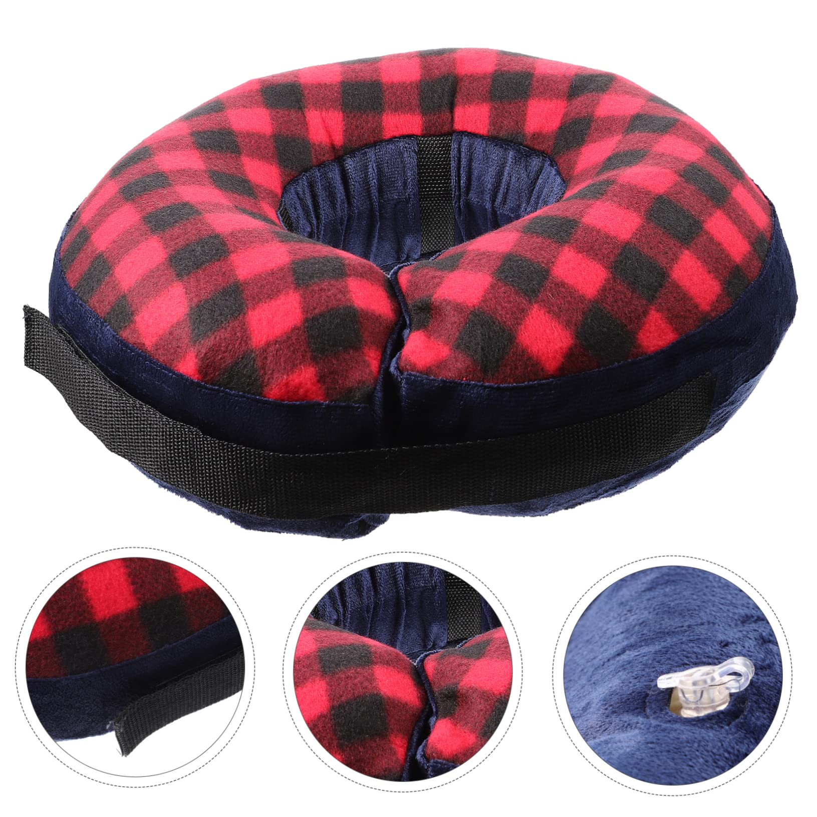Toddmomy 4piezas Collar Inflable Protector para Mascotas Cono De Cómodo y Transpirable para Perros y Gatos Después De Cirugías y Baños
