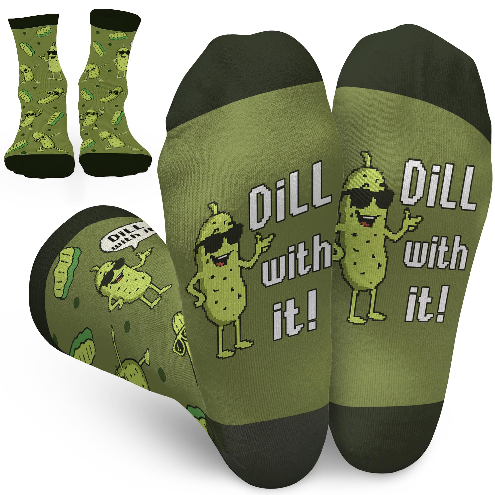 Book, Fishing, Hiking, Gamer, Camping, Pickle, Music, Foods, Ballerina, Bigfoot - Hobbies Socks for Women Men