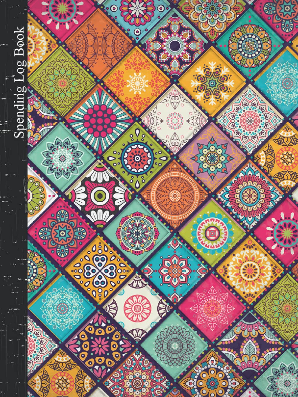 Spending Log Book : Payment Record Tracker : Daily Expenses Tracker: Mandala: Manage Cash Going In & Out , Simple Accounting Book , Small & Compact (Money Management)