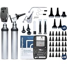 Zyrev ZetaLife ENT Diagnostic Kit with Extra 5 Reusable and 30 Disposable Specula Tips Regular