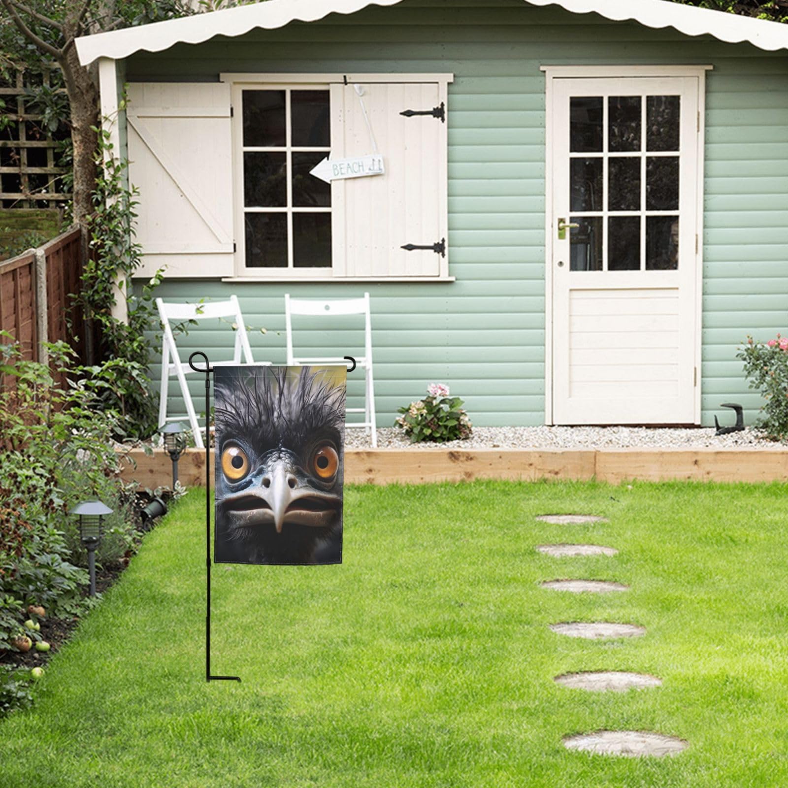 Libellen-Gartenflagge 30,5 X 45,7 Cm – Doppelseitig Bedruckt, Wetterfest, Für Draußen