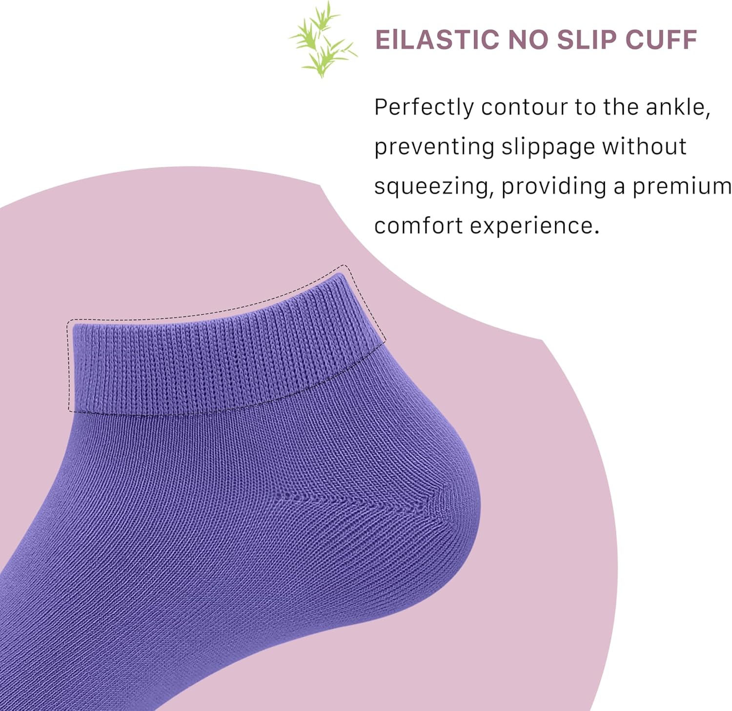 Ankle Socks for Women Thin Bamboo Viscose Breathable Low Cut Soft Casual Ladies Sock 4/8 Pairs