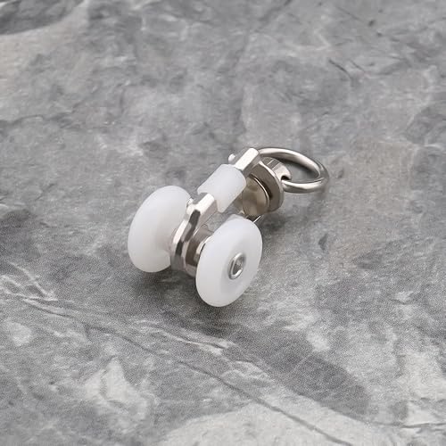 Miniatura 7 de The Lord of the Tools 20 piezas de polea de cortina de aleación de zinc, rodillos de cortina silenciosos, accesorios para dormitorios, hogar,