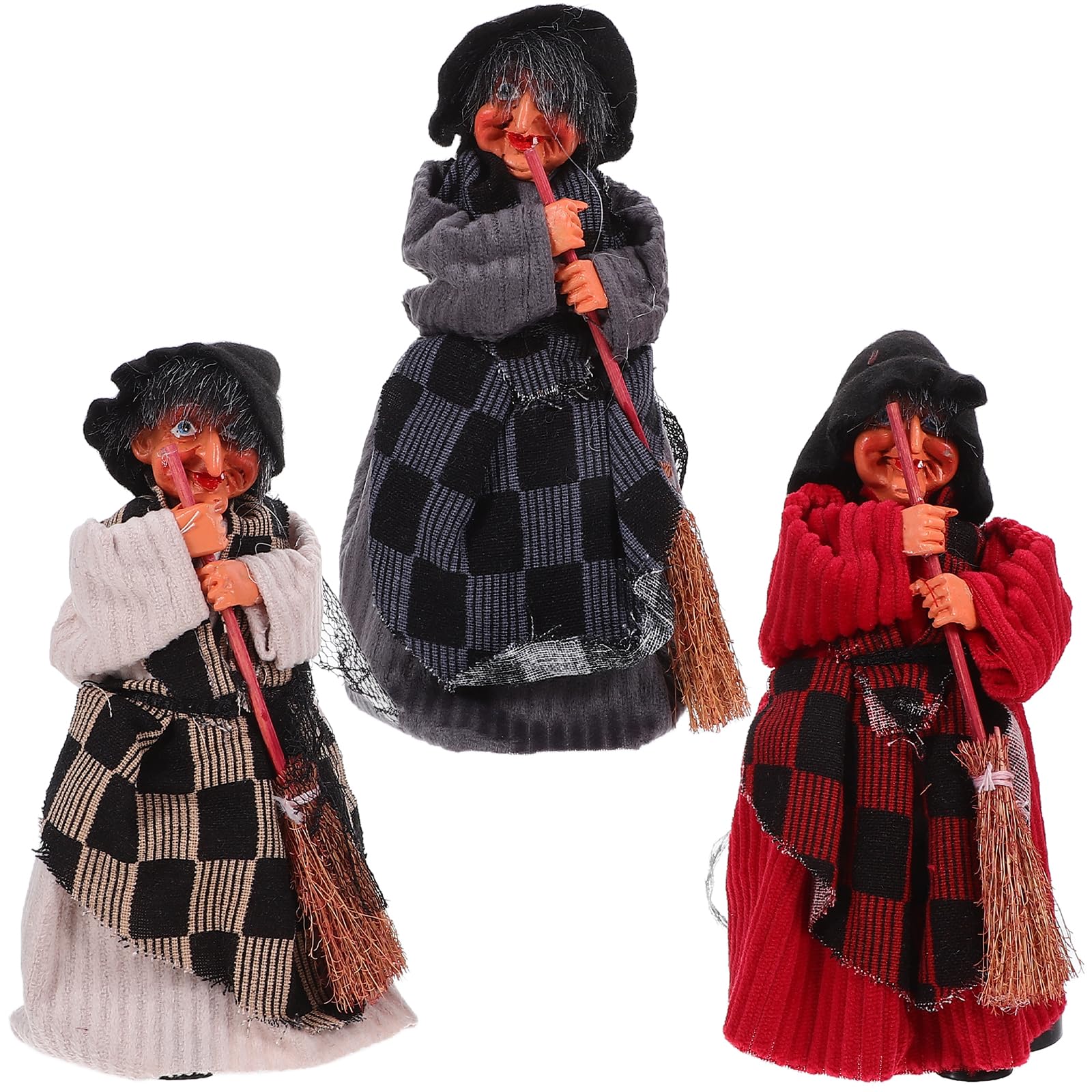 Figurines sorcières suspendues pour créer une fête mystérieuse