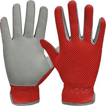 APQ Supply Gardening Gloves for Women, Medium Garden Gloves, Soft Yard Work Glove with Elastic Wrist