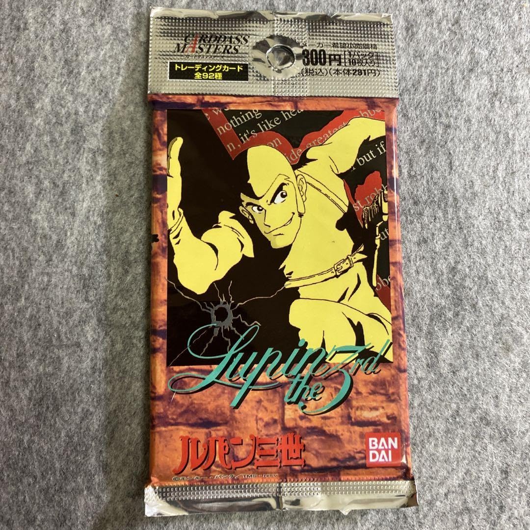 ルパン3世のカード ルパン三世 ミニカード 丸昌 未使用 ルパン三世