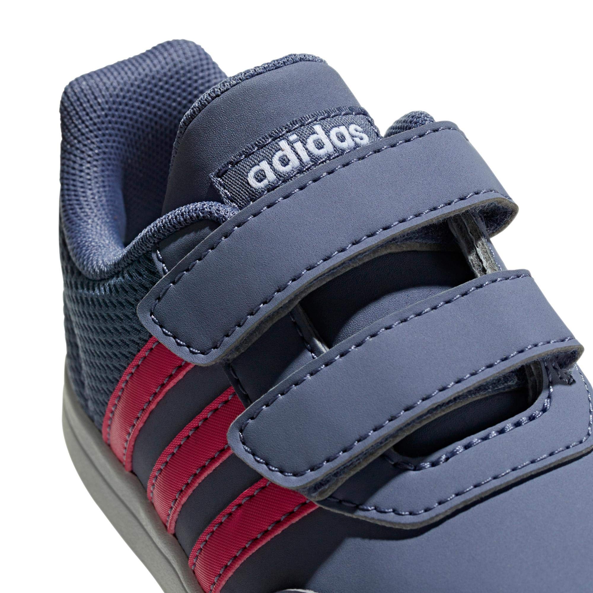 adidas Unisex Baby VS Switch 2 CMF Inf Sneaker, Niebieski Raw Indigo Real Magenta True Pink 0, 24 EU