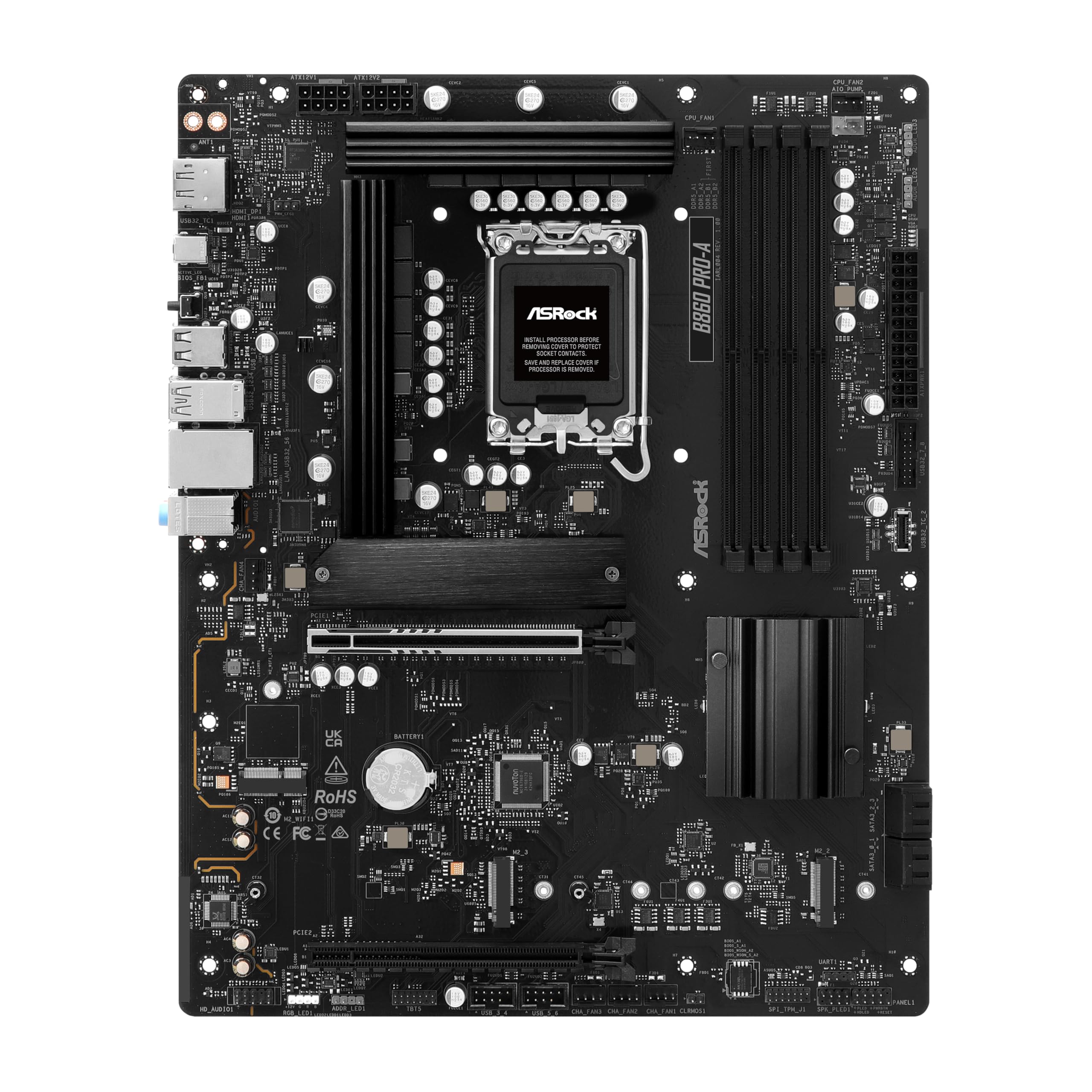 Amazon.com: ASRock B860 Pro A Intel Core Ultra DDR5 8666 MHz