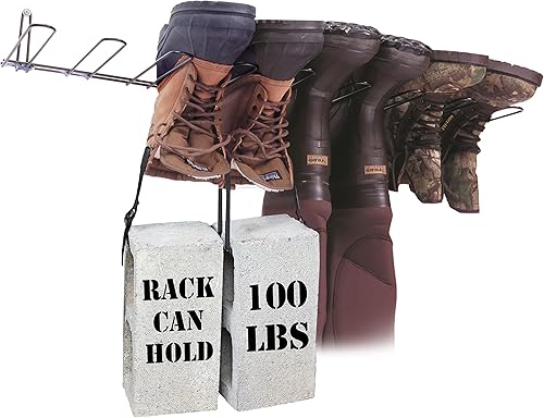 Miniatura 3 de Rack EM estante para 4pares de botasMontado en la pared