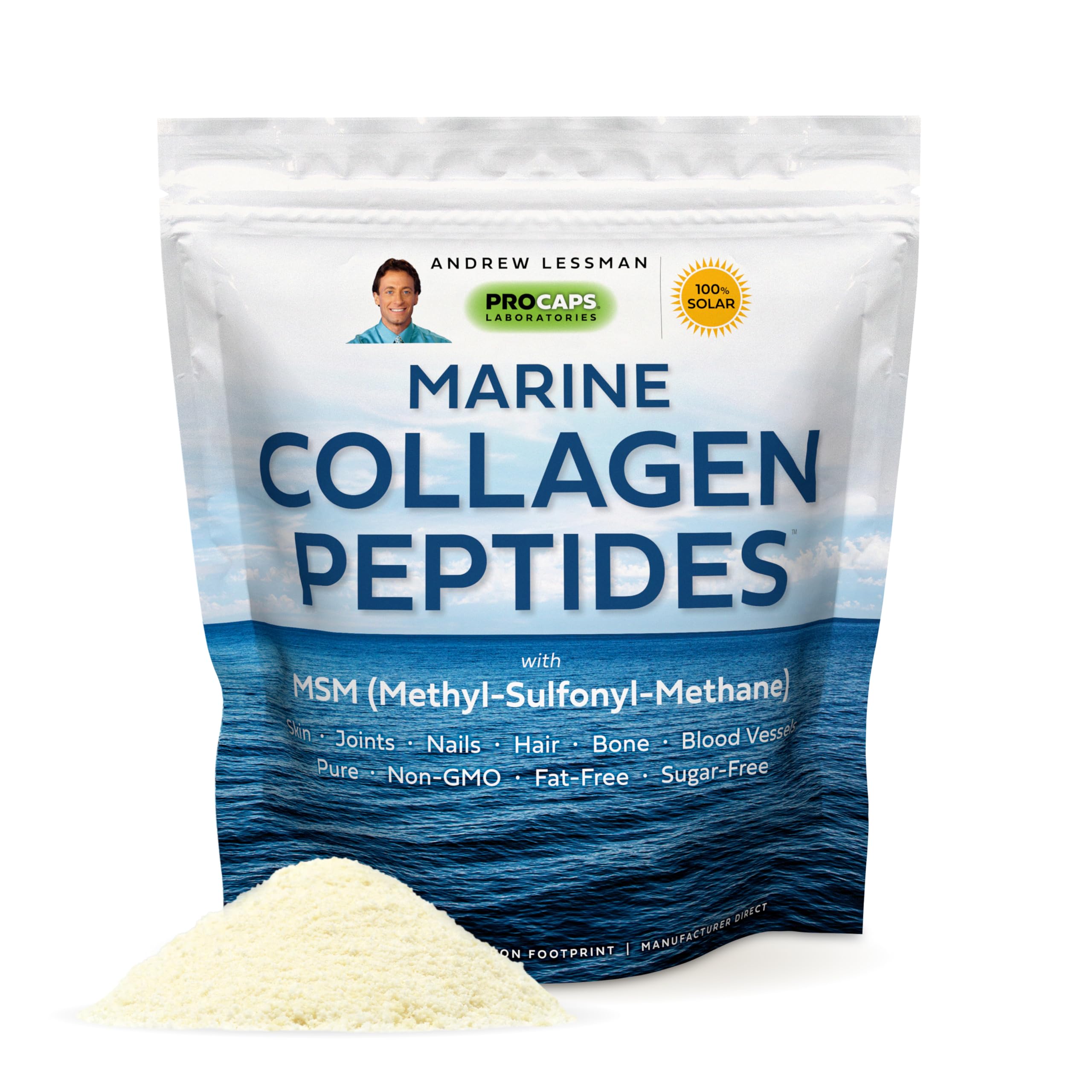その他 PUREFOODS Tender Juicy (Marine Marine) Amazon.com: ANDREW LESSMAN Marine Collagen Peptides Powder and MSM