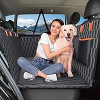 Chumajor Dog Back Seat Extender Hammock: 400lb Support, Waterproof Hard Bottom, 54x65in for Cars & SUVs