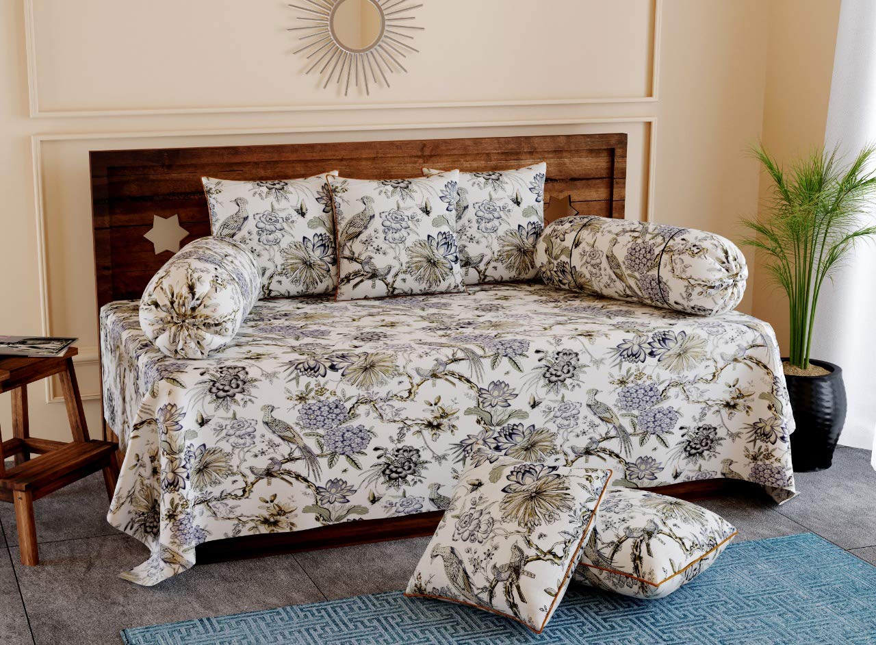 Rustic India Cotton Diwan Set Amazon.in Home & Kitchen