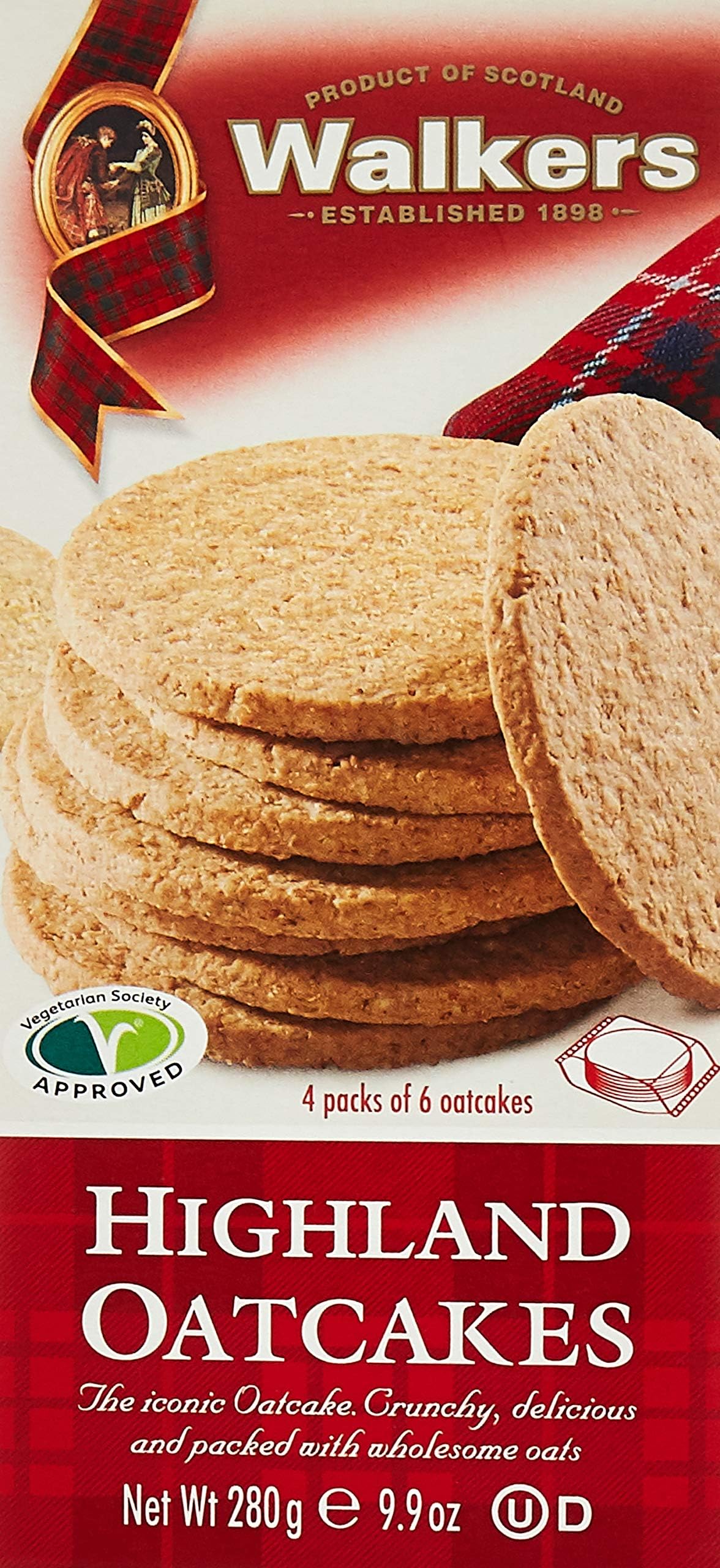 Walkers Highland Oatcakes, 280 Gm