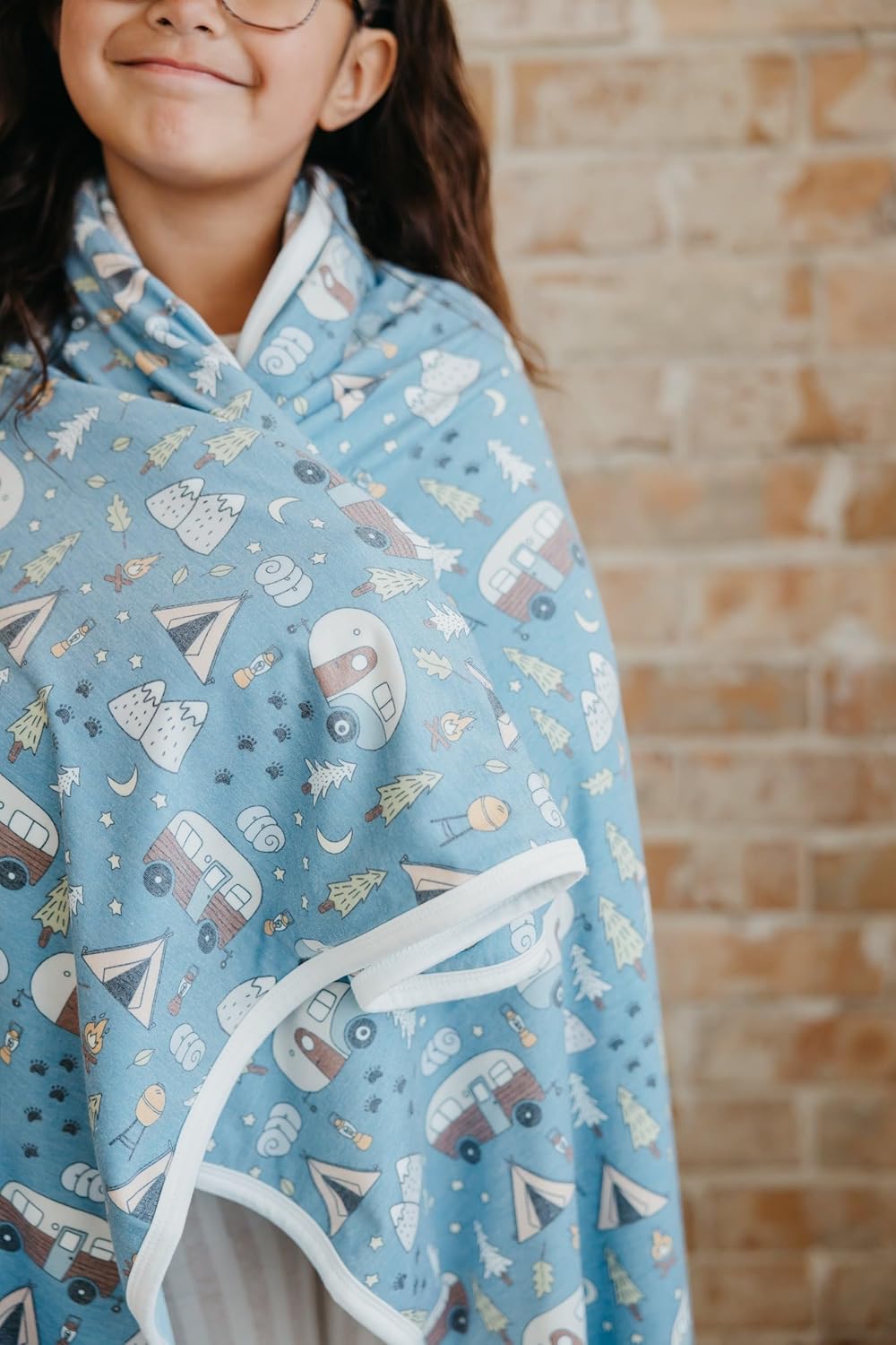 Copper Pearl Bridger Three-Layer Blanket: Soft Quilts for Boys & Girls | Breathable, Cozy Toddler Blanket | Newborn Quilt | 46x46 Premium Polyester/Rayon - Image 4