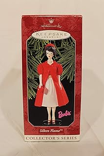 1998 Hallmark Keepsake Ornament Barbie Silken Flame
