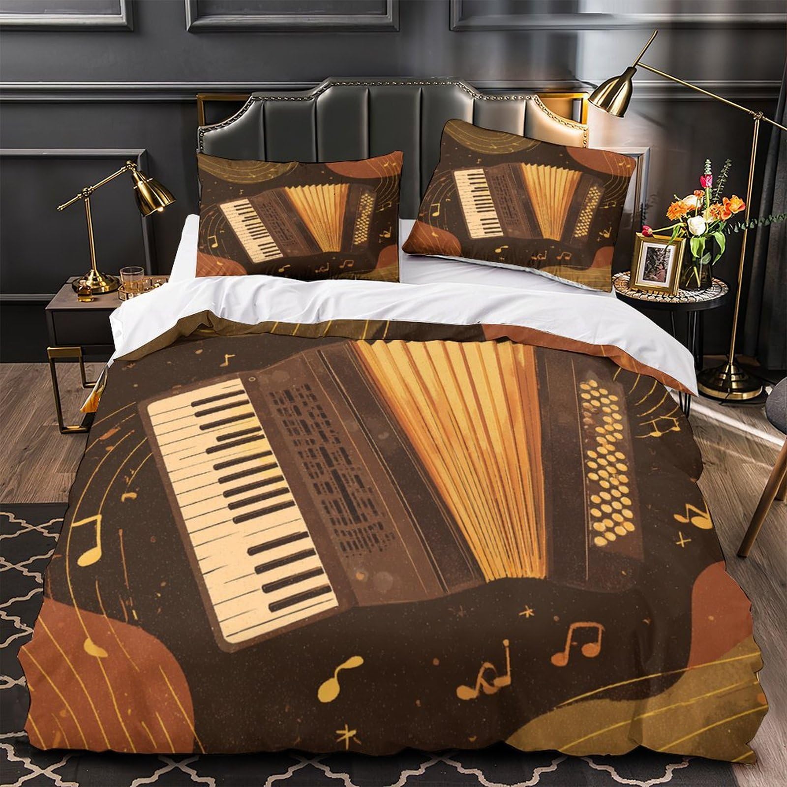Housse de couette ultra douce et respirante avec fermeture éclair
