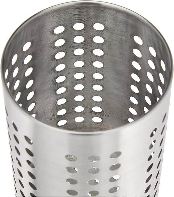 IKEA ORDNING kitchenware holder, stainless steel 18 x 12 x 12 cm