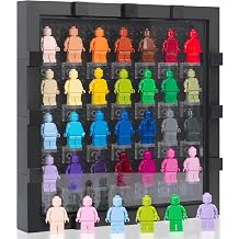 Minifig r Vitrin Tahsil G lge Kutusu Yap labilir Duvar 28 Fig rl  Vitrin i in Fig rler Dahil De ildir Siyah