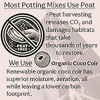 Vista 7 de Craft - Mezcla orgánica para macetas para plantas de interior, tierra para plantas de casa Elite, tierra gruesa y bien drenante para todas