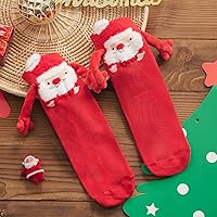 Vista 5 de TRURENDI Calcetines magnéticos de dibujos animados para mujer, calcetines elásticos para caminar