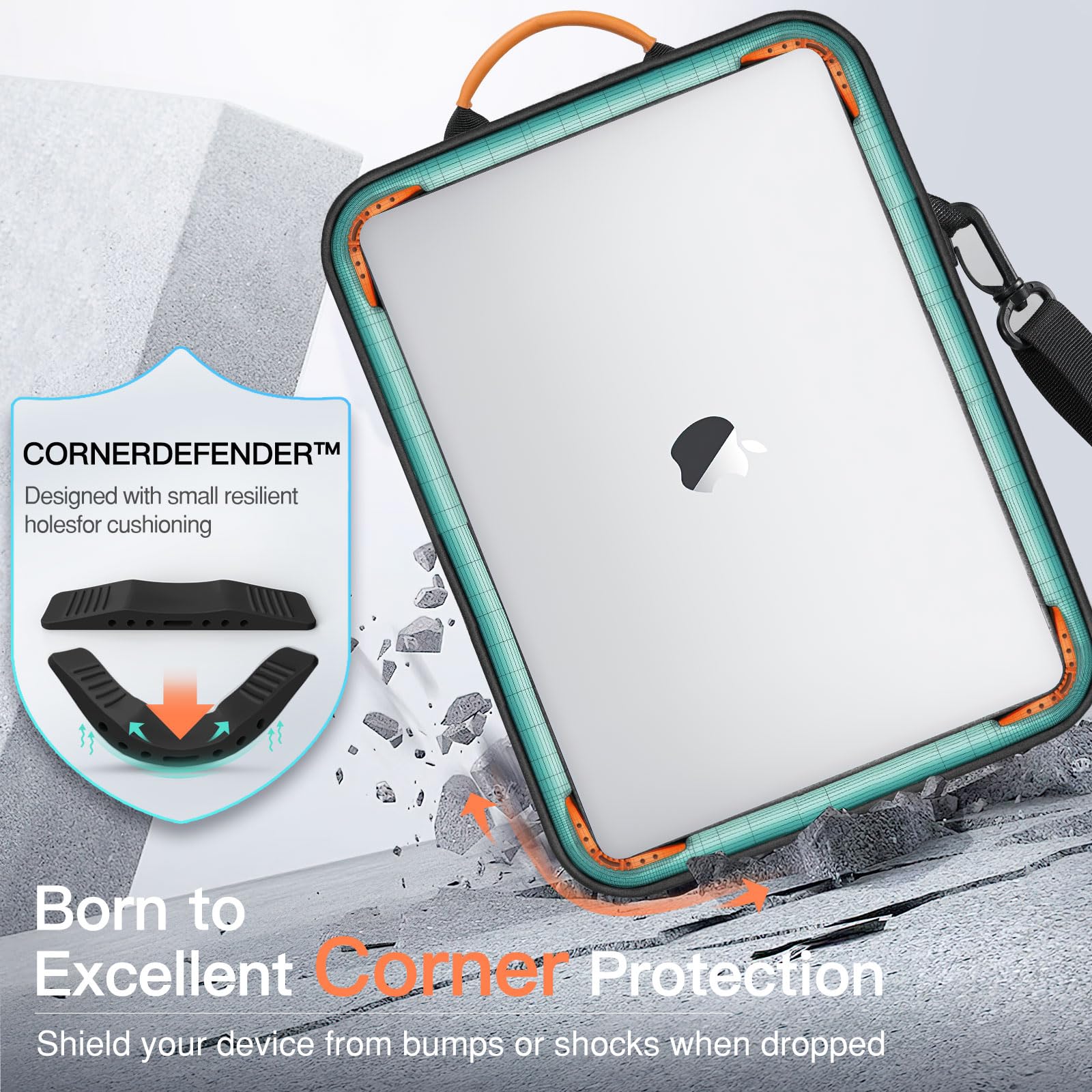 Amazon.com: MoKo 13.3-14 Inch Laptop Sleeve Carrying Bag with