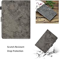 Vista 5 de Funda universal de 7 pulgadas para tabletas, funda de piel sintética con bolsillo para tarjetero para Samsung Galaxy Tab A 7.0, Tab 3/E Lite 7, Tab