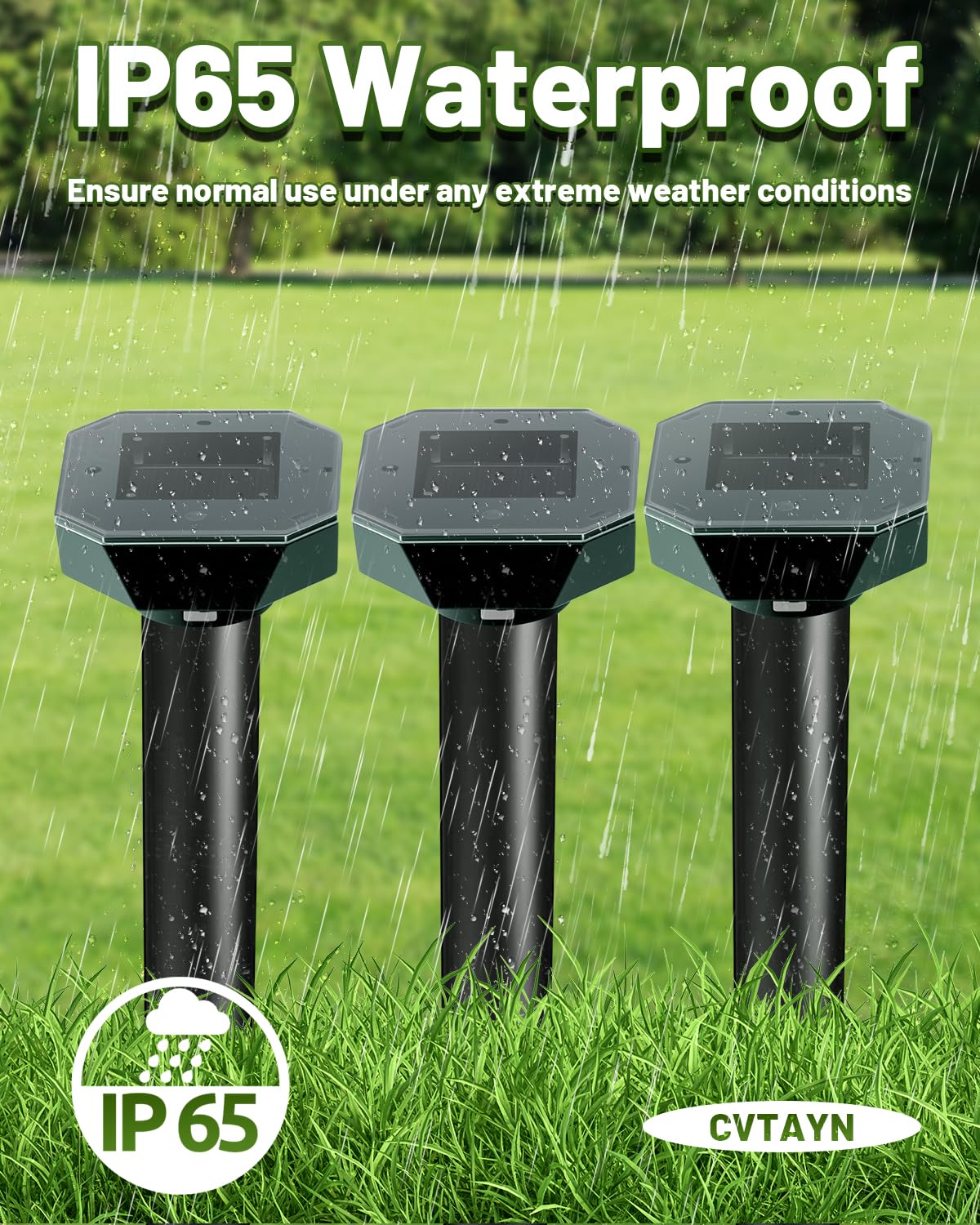 Solar Pest Repeller - Snake, Mole & Critter Control -4 Solar Pest Repeller - Snake, Mole & Critter Control -4