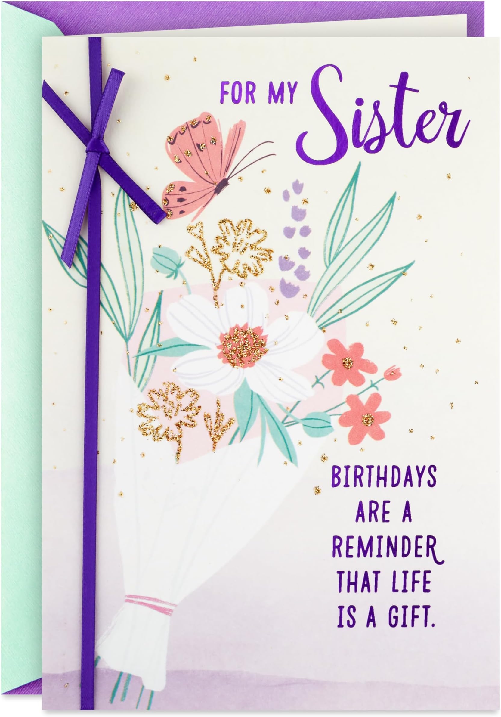 Birthday Card for Sister (Life is a Gift)