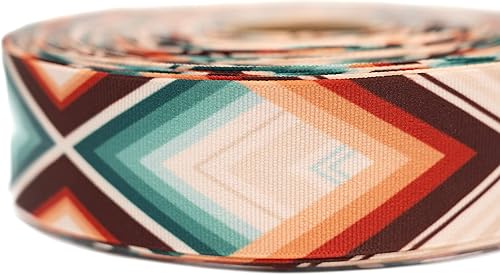 Miniatura 3 de Country Brook Design - Cinta de grogrén Sedona Arrows (1 12 pulgada, 2 yardas)