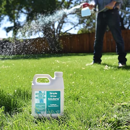 Miniatura 3 de Tensioactivo líquido, no iónico acelera el rendimiento y la eficacia del fertilizante foliar y otras soluciones de césped y jardín, mejor