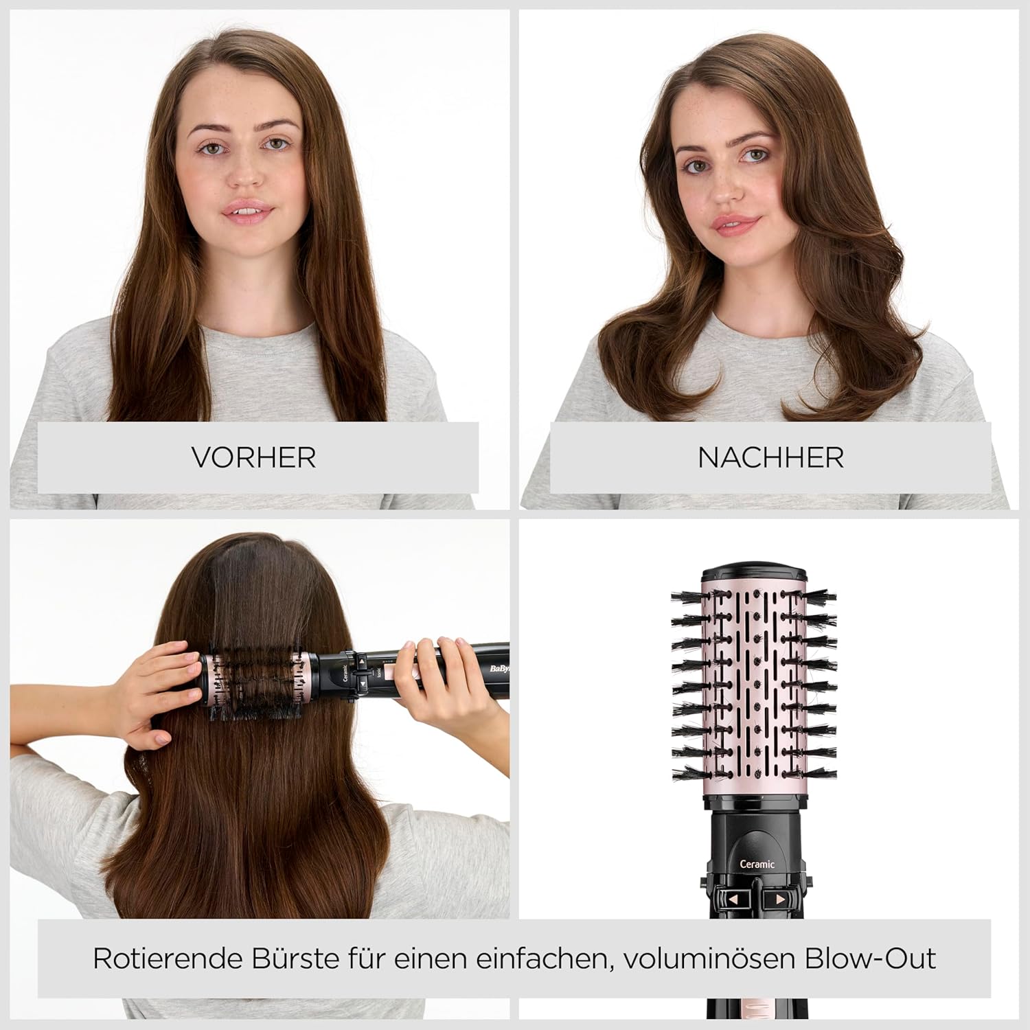 BaByliss AS200E tárolótáska és kiegészítők