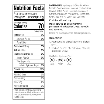 BariWise Protein Fruit Drink, Wildberry, Low Sugar, Gluten Free, Keto Friendly & Low Carb (7ct)