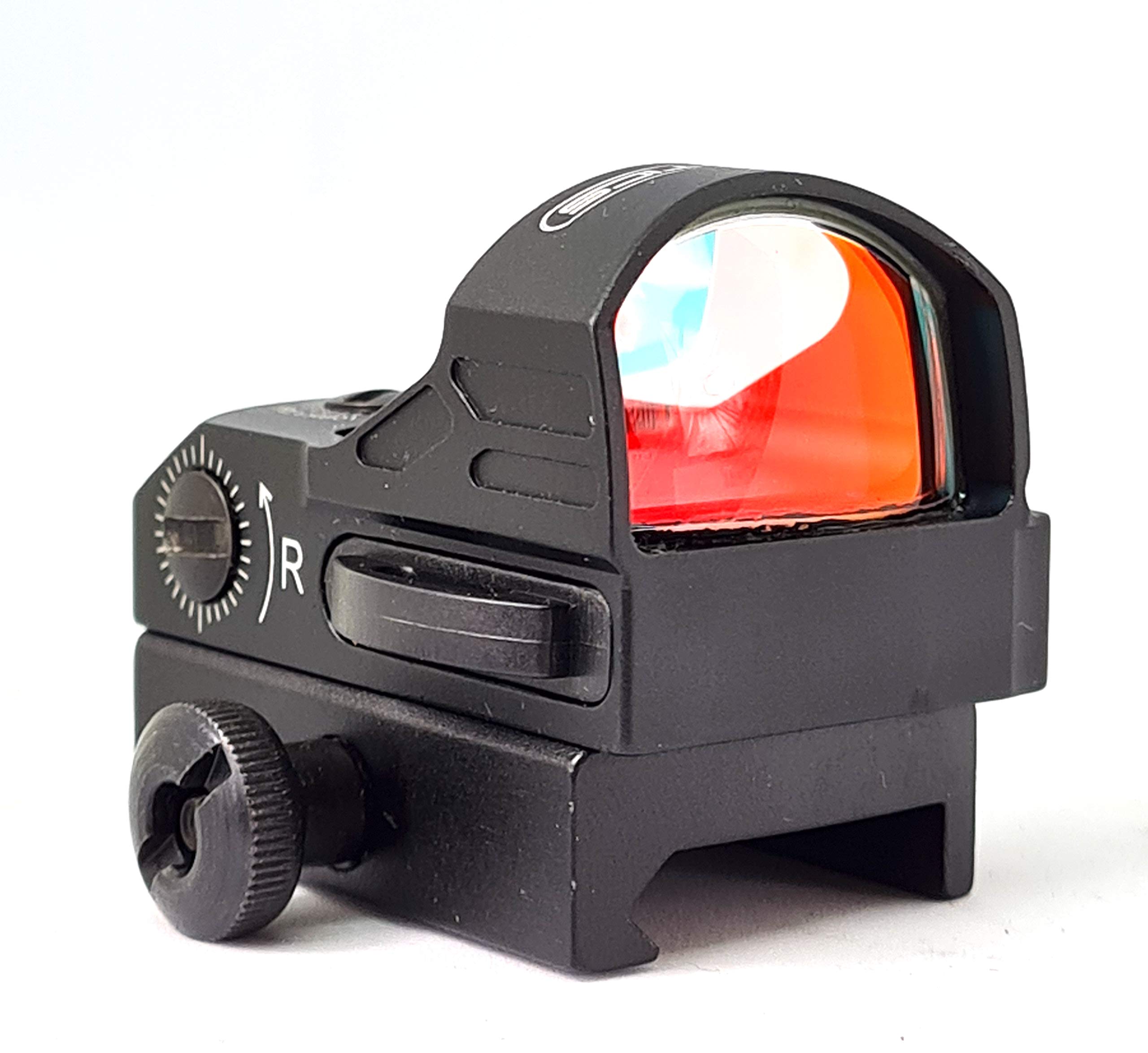 Bignami Red DOT reddot da Caccia Softair olografico Hunting MIRINO per Fucile CARABINA Vista Scopo Punto Rosso per Fucile Pistola Regolabile 605
