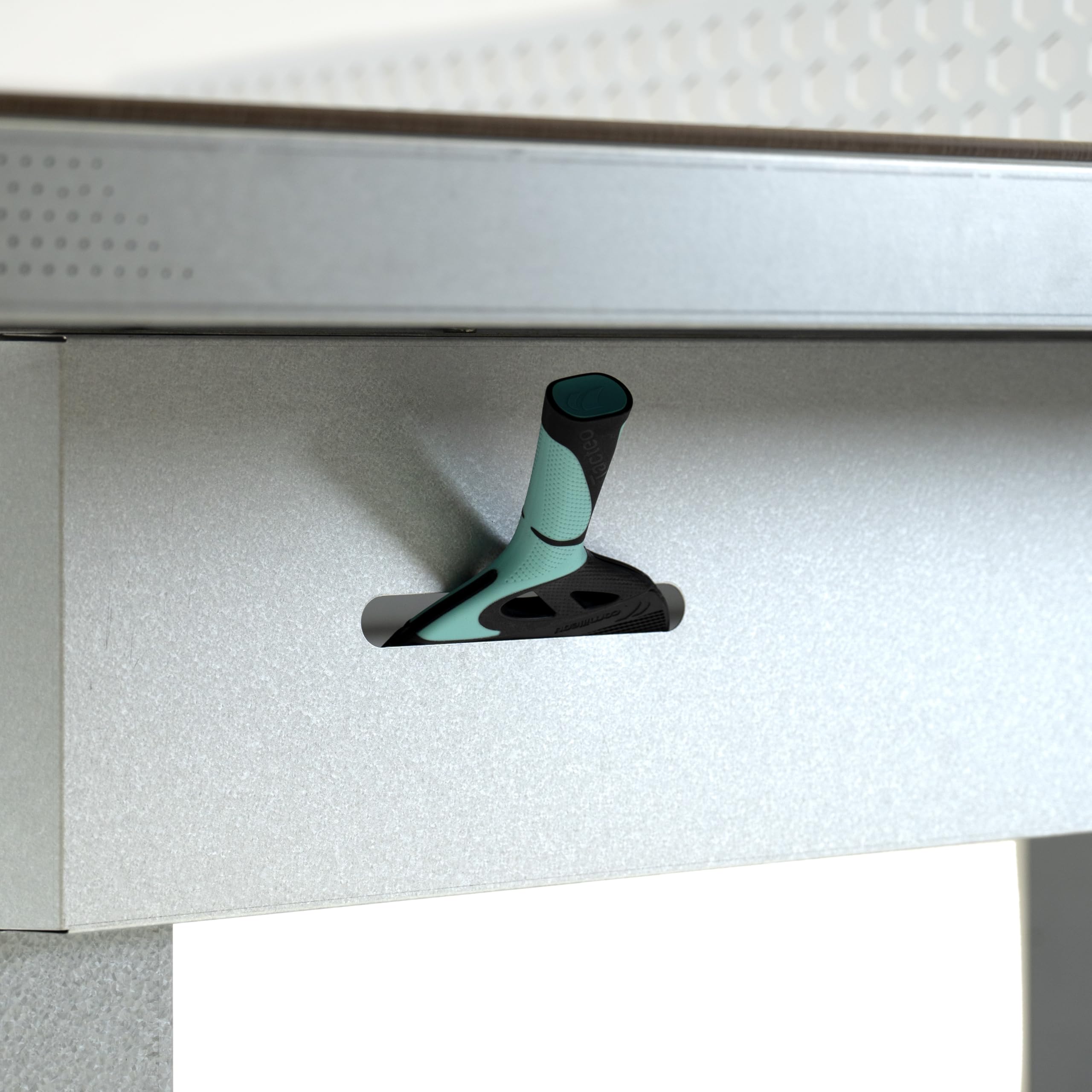 Cornilleau - Table de ping-Pong d'extérieur 510 Campus Fixe pour collectivités et Scolaires (Camping, Parcs, etc) - Rebond compétition (Bleu ou Gris 7mm) - Agrément FFTT Loisir et Scolaire