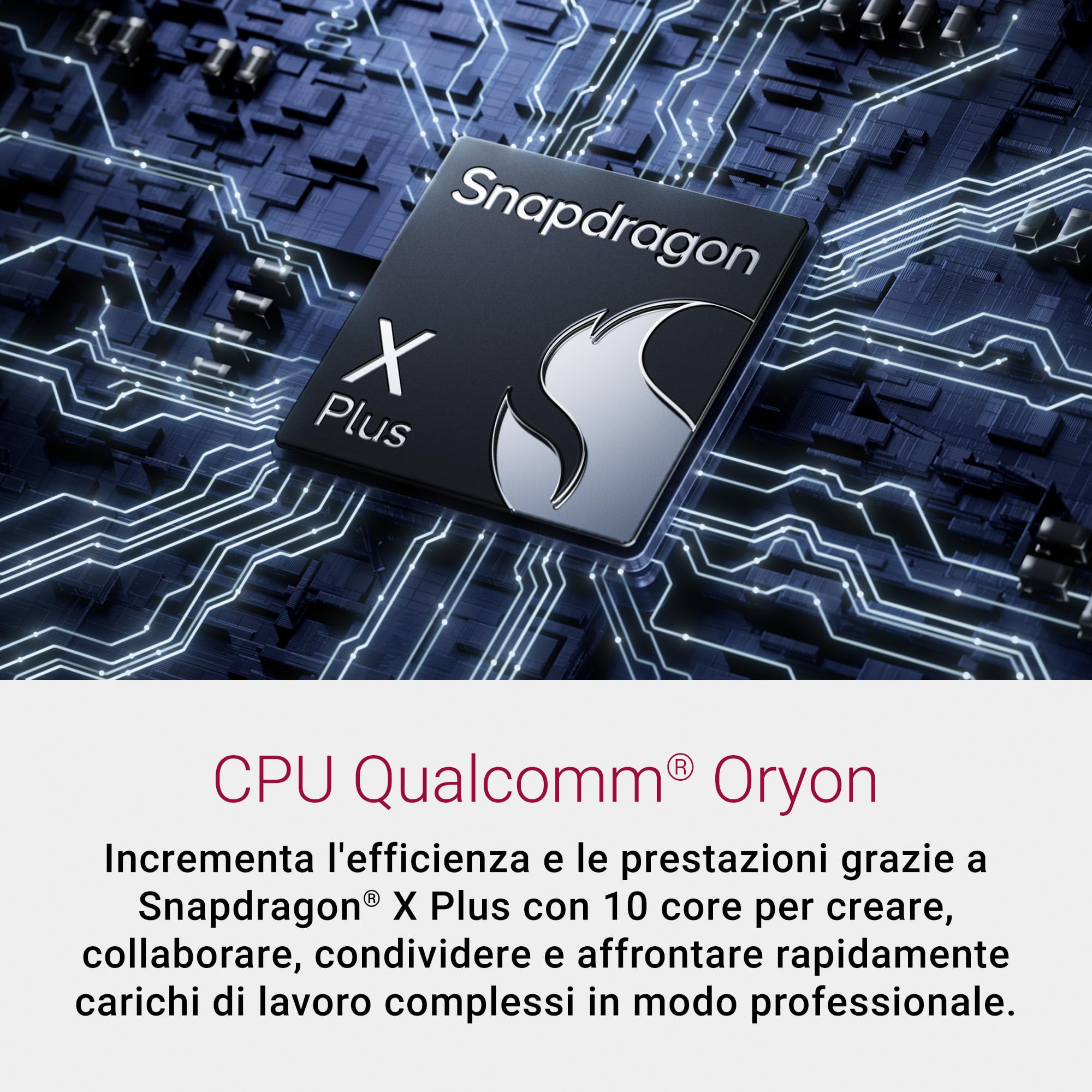 Dell Inspiron 14 Plus 7441 Copilot+ Portatile 14" QHD+ touch-screen, Snapdragon X Plus, Qualcomm Adreno, 16GB Memoria, 1TB SSD, Windows 11 Home, Tastiera retroilluminata con tasto Copilot, italiano