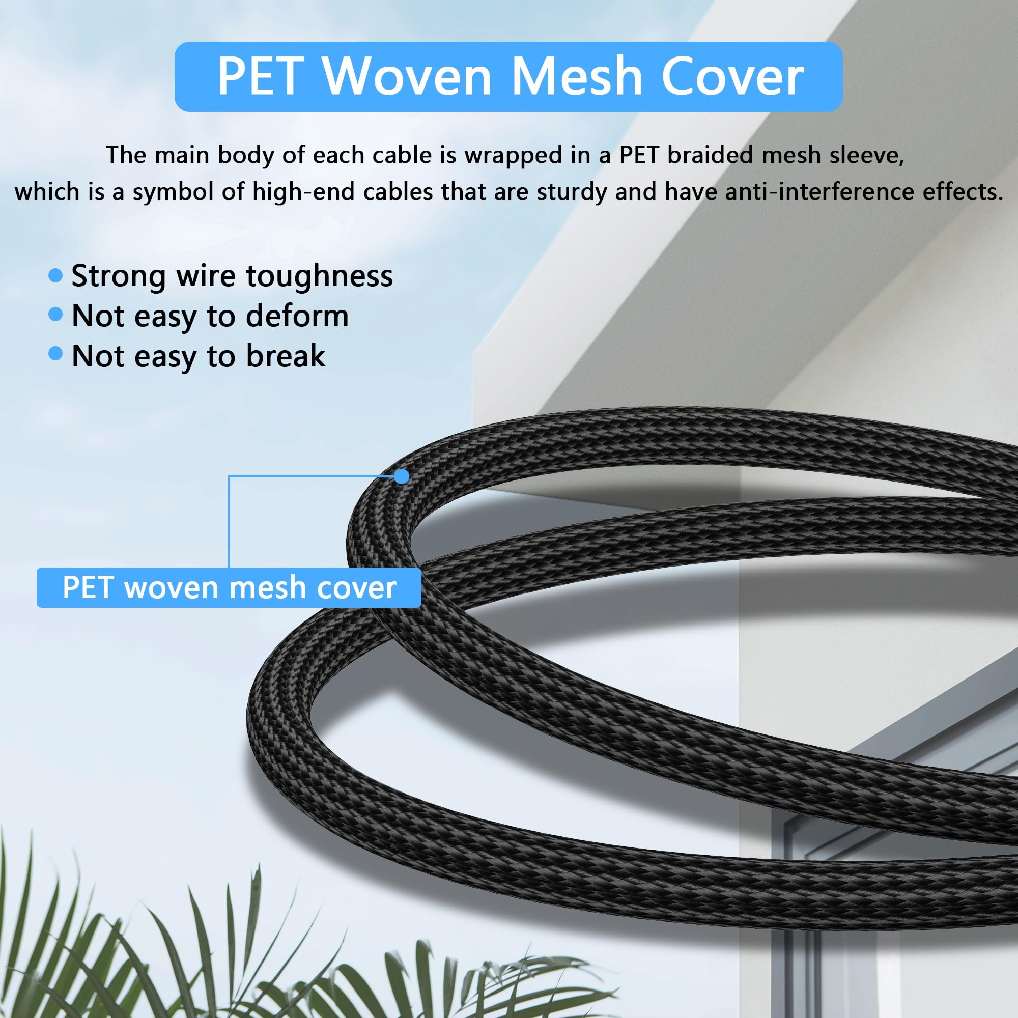 GINTOOYUN 2 cables divisores de 4 pines para ventiladores SP/HD/ML/LL/QL120, 140 RGB, etc