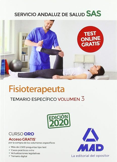 Portada de Fisioterapeuta del servicio canario de salud. Temario volumen 3