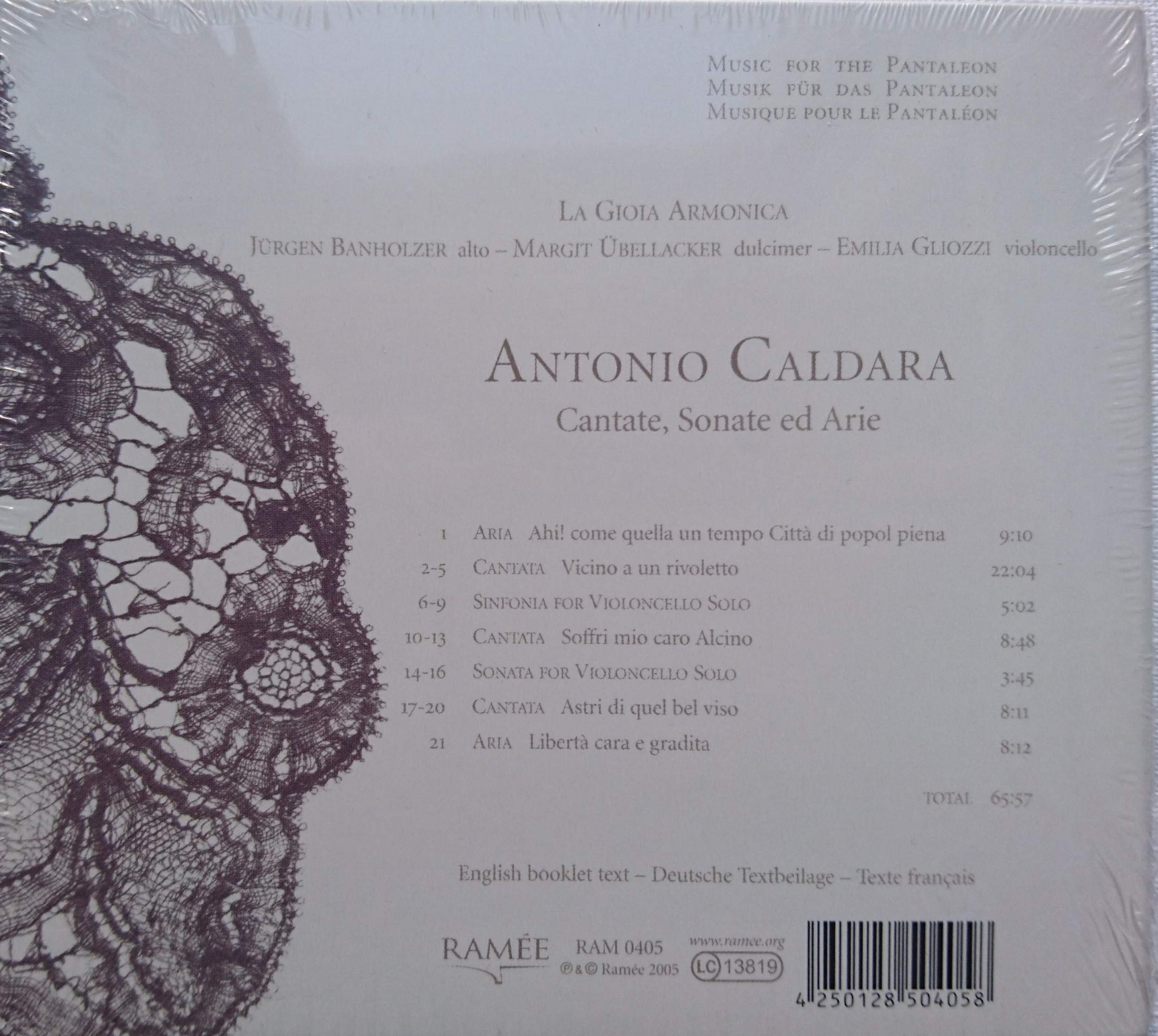 Antonio Caldara: Cantate, Sonate ed Arie