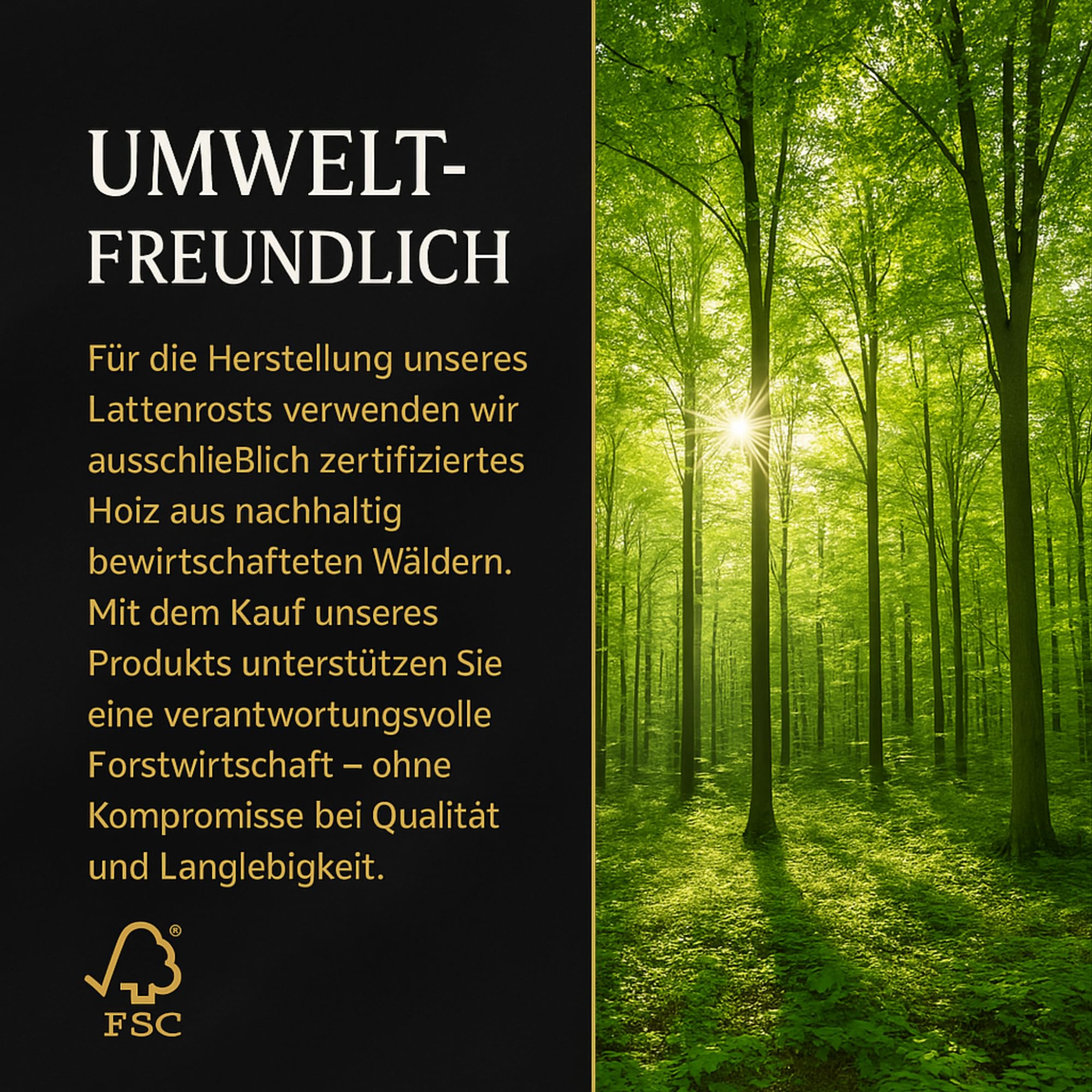 INNOVAHOME Premium Rollrost 140x200 - Zweiteiliger Buchenholz Lattenrost