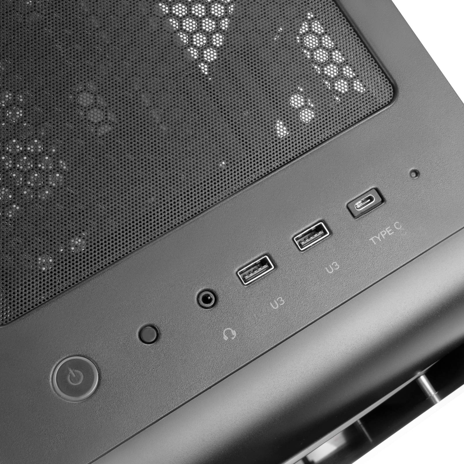 CAJA PC SILVERSTONE SST-SEA1SB-G - ATX SETA A1 LATERAL DE VIDRIO TEMPLADO PLATEADO/NEGRO